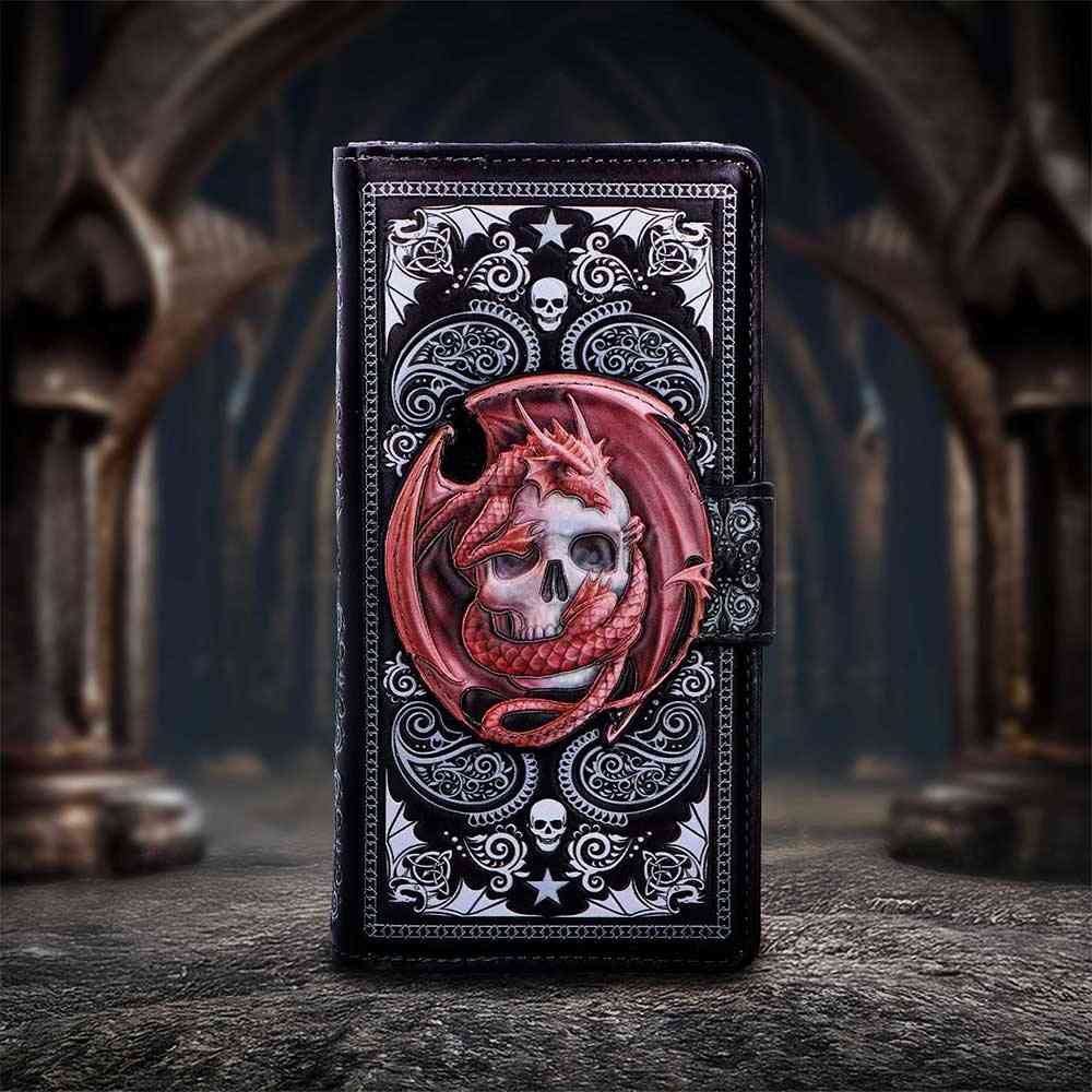 Nemesis Now - Skull Embrace Embossed Purse (AS) Ladies wallet - Multicolours